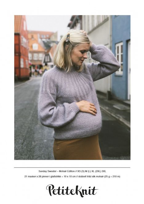 Hovedbilde Sunday sweater - mohair edition oppskrift