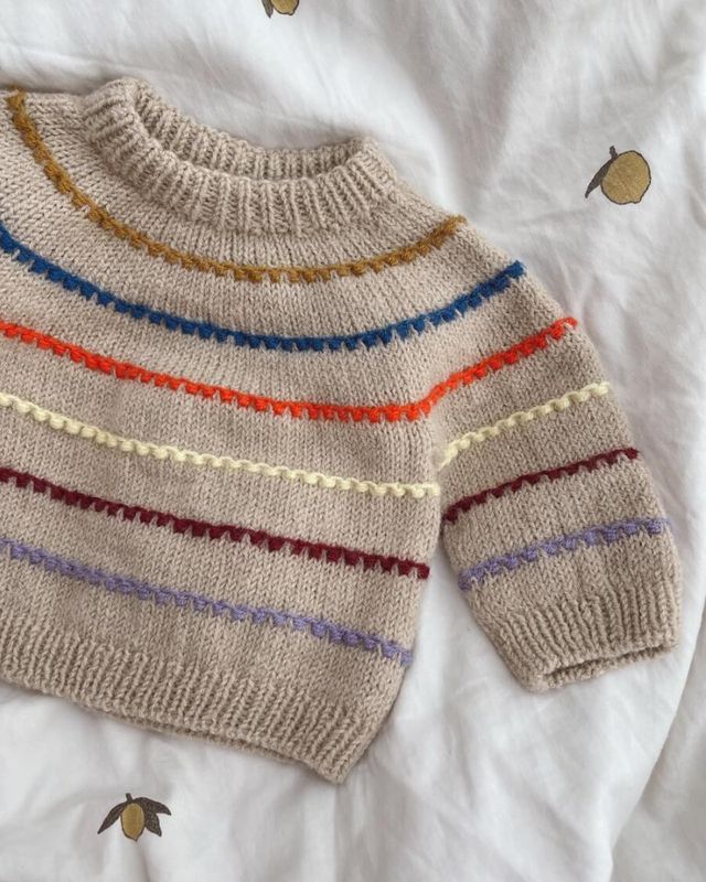 Festival sweater baby oppskrift