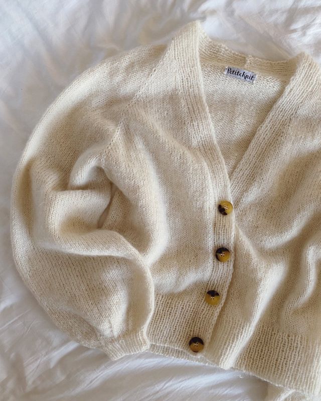 Ballongcardigan oppskrift
