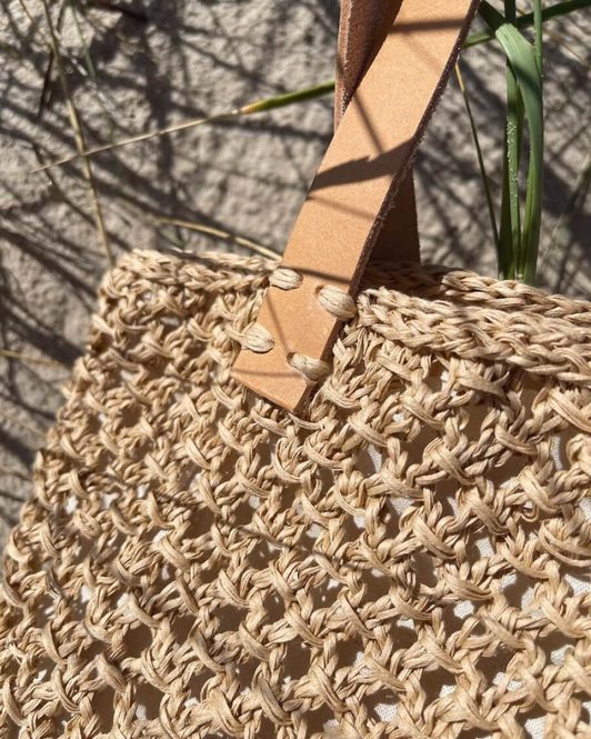 Hovedbilde Lærstropper til French Market Bag
