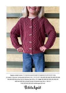 Hovedbilde Dagmar Jacket Junior oppskrift