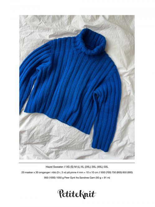 Hovedbilde Hazel sweater oppskrift