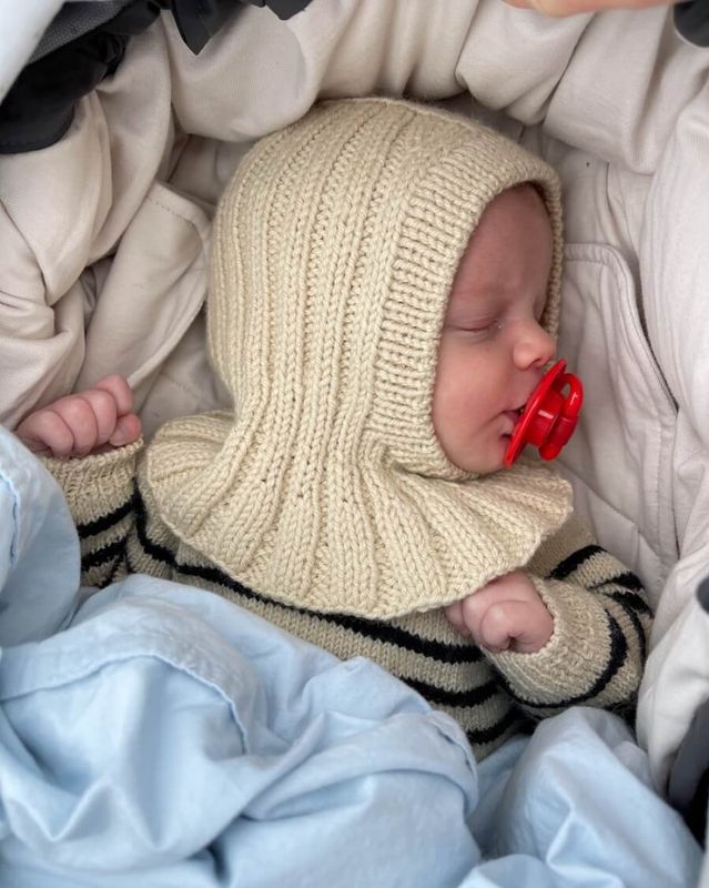 Sunday Balaclava Baby oppskrift