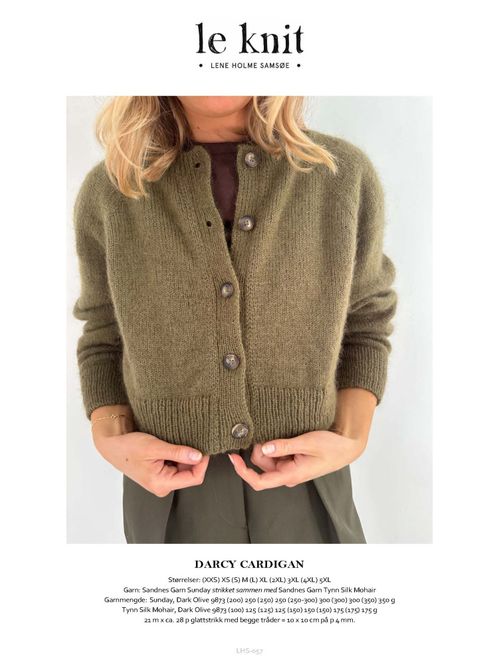Hovedbilde Darcy Cardigan oppskrift