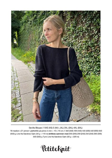 Hovedbilde Sevilla Blouse oppskrift