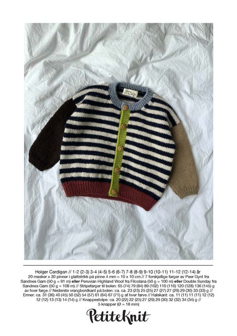 Hovedbilde Holger cardigan mini og junior