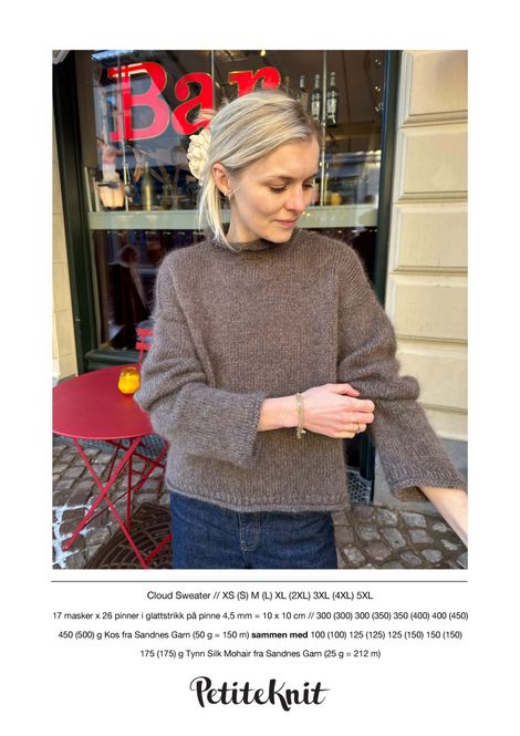 Hovedbilde Cloud sweater oppskrift