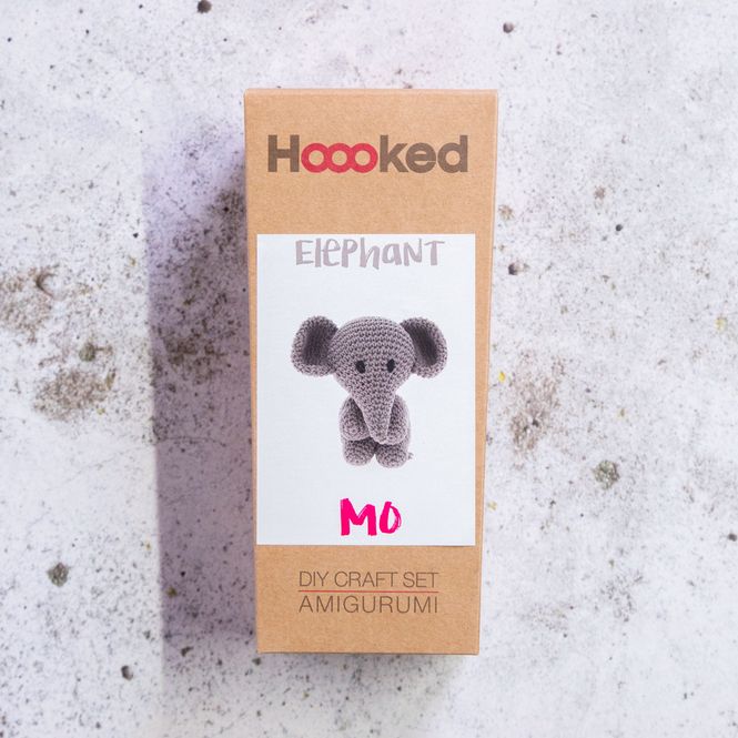 Hovedbilde DIY Crochet kit Mo Elephant