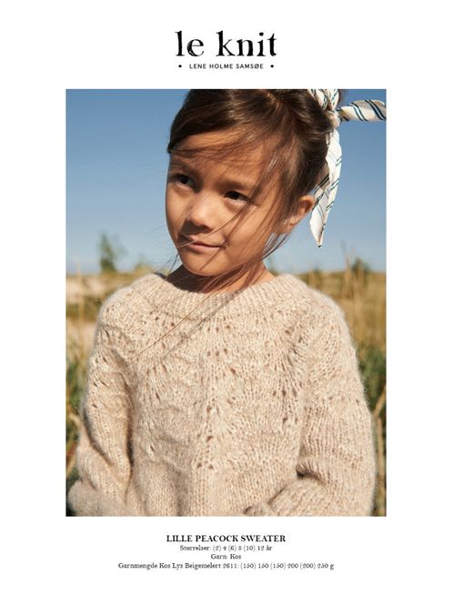 Hovedbilde Lille Peacock Sweater oppskrift