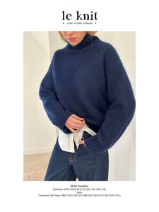 Hovedbilde Note Sweater oppskrift