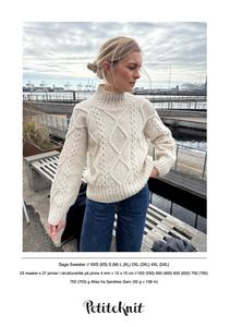 Hovedbilde Saga Sweater oppskrift