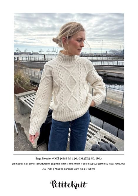 Hovedbilde Saga Sweater oppskrift
